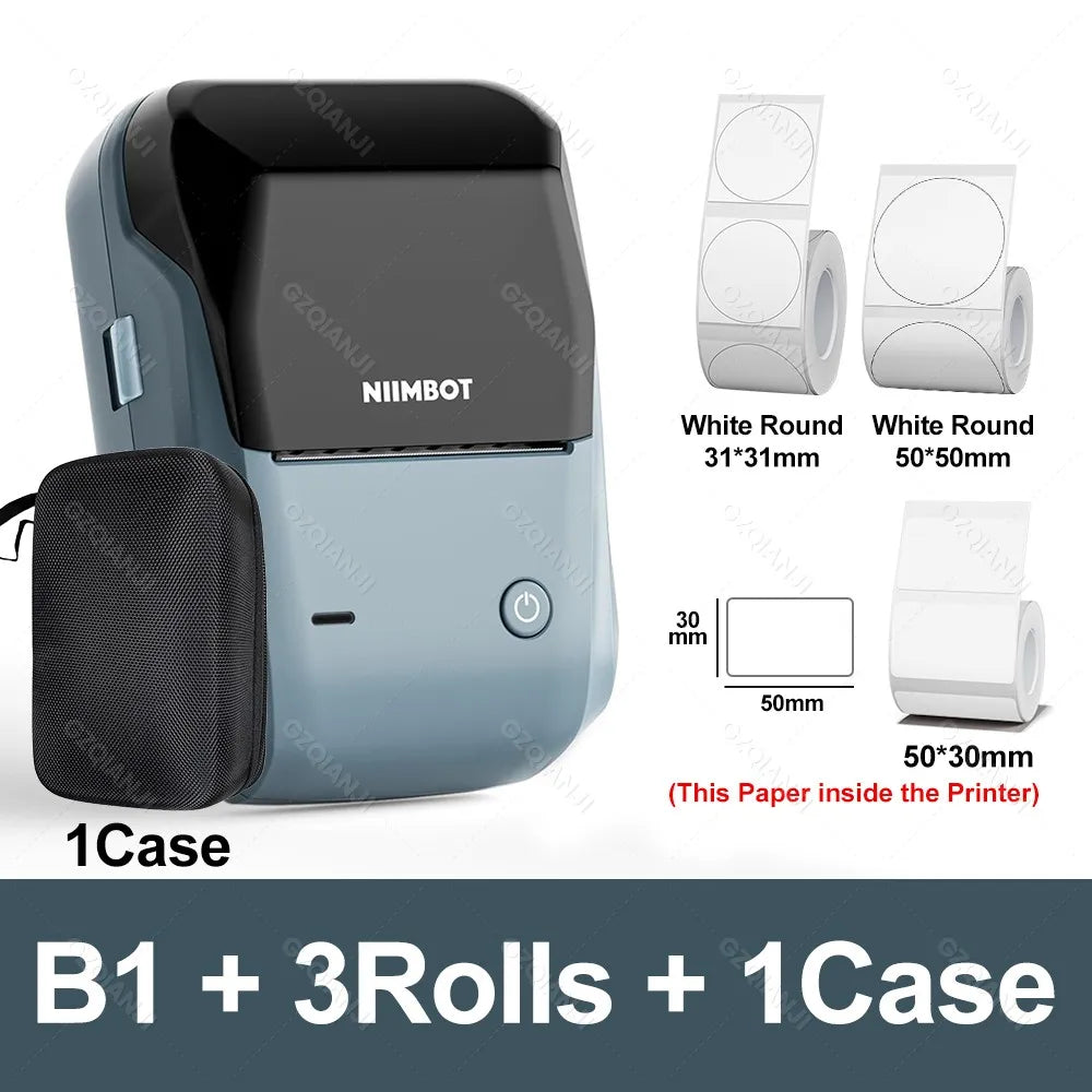 Niimbot B1 Portable Label Printer