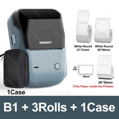 Niimbot B1 Portable Label Printer