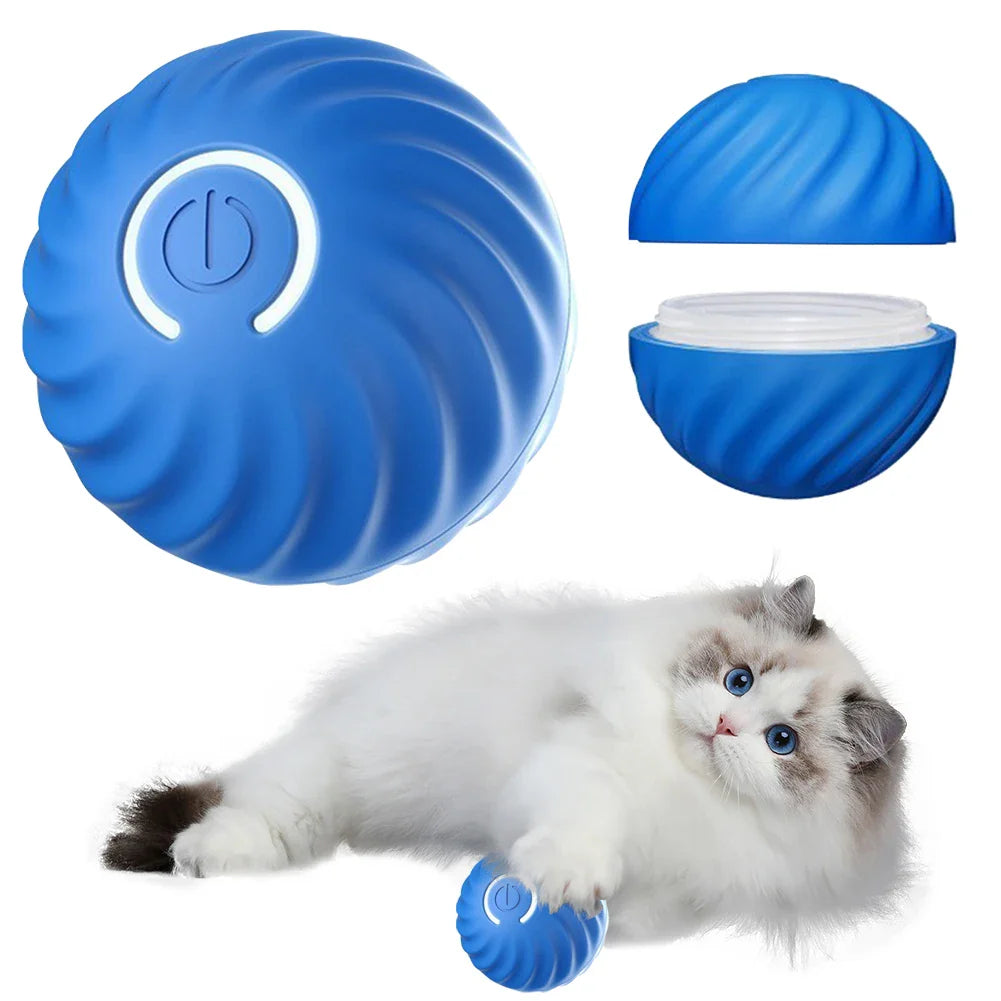 Smart Dog Toy Ball Electronic Interactive Pet Toy Moving Ball USB