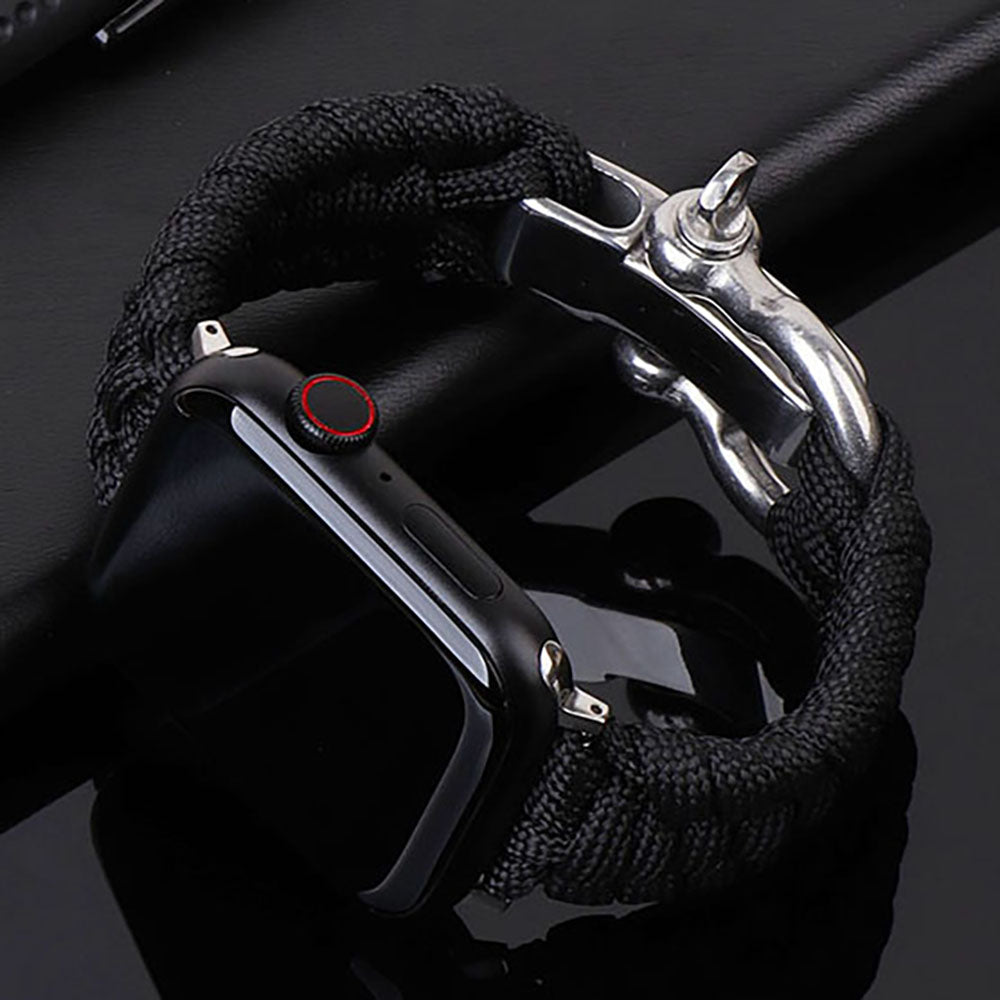 Outdoor Strap For Apple Watch Band Ultra 2 49mm 10 9 8 7 46mm 45mm 41mm Nylon Bracelet iWatch Series SE 6 5 4 3 44mm 42 40mm
