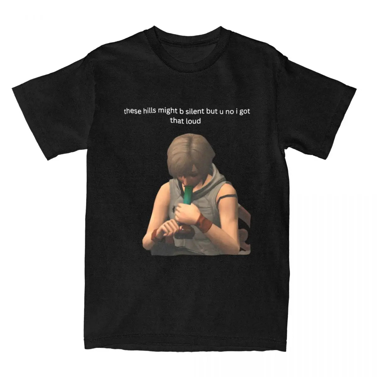 Terrifier 2 Dinner Is Served Black T-Shirt for Men, Comfortable Casual Wear, 100% Cotton, Eco-Friendly Graphic Tee