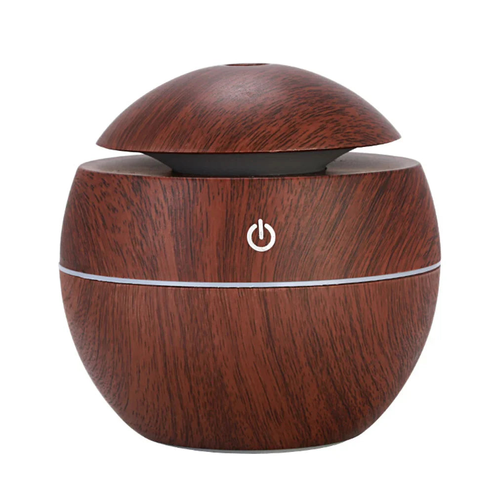 Humidifier Electric Air Aroma Diffuser Wood
