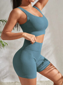 Seamless Ribbed Workout Sets