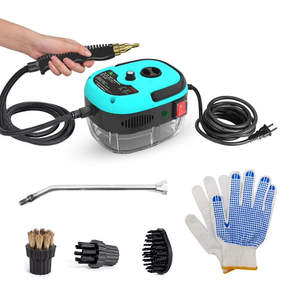 2500W High Temperature And High Pressure Steam Cleaning Machine for Kitchen Bathroom Furniture, Color: Red 110V US Plug