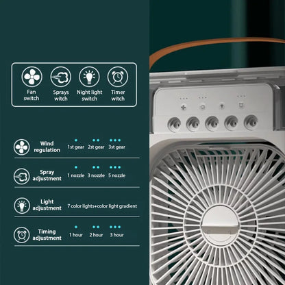 Portable Humidifier Cooling Fan