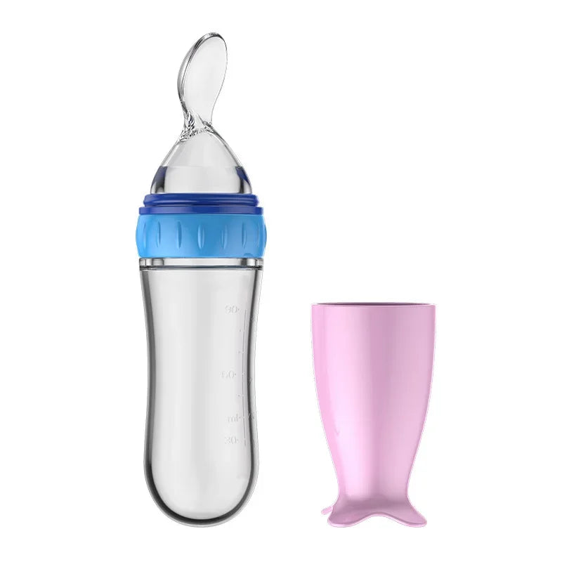 Silicone Baby Spoon Feeder