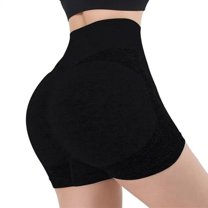 High-Waist Seamless Yoga Shorts – Sculpt & Lift Active Fit