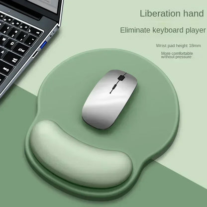 Gradient Mouse Pad with Logo - Female Wrist Support Silicone Pad