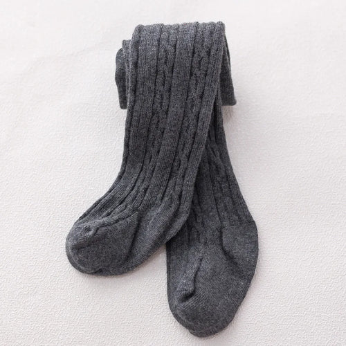 Cute Baby Girls Knit Tights Spring Autumn Winter Toddler Cotton