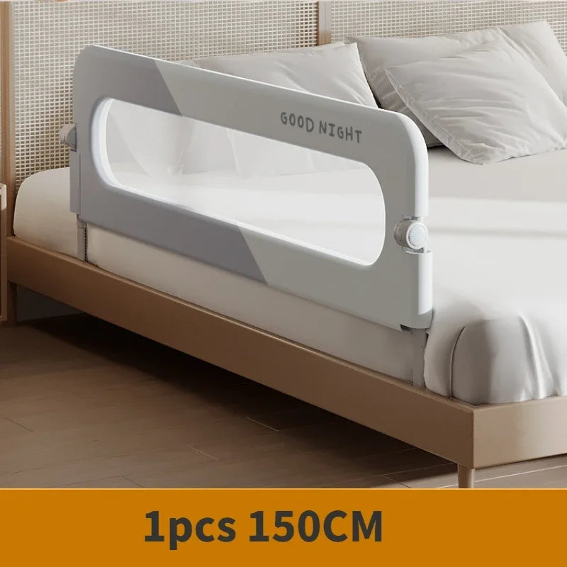Bed Guardrail Adjustable Baby Safety Bed Barrier Anti-Fall Baby Crib Bumper Handrail Bed Safety Rails Kids Fall Out Protection
