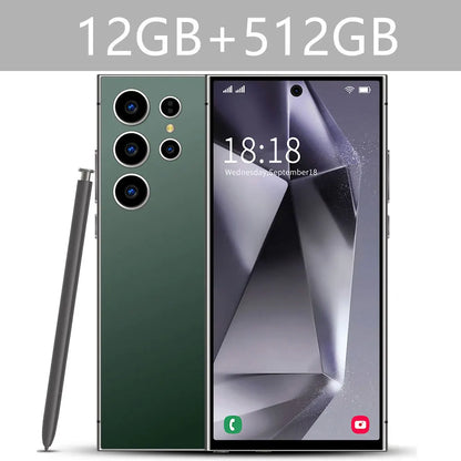 S24 Ultra Smart Mobile Phones Smartphone 5G Dual SIM Snapdragon 8 gen 3 Cell Phone 16G 1TB Android Global Version Cellphones