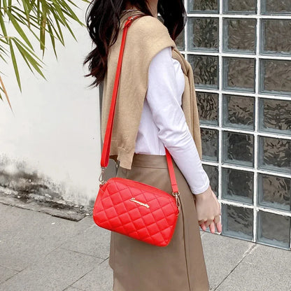 Tassel Small Messenger Bag for Women – Trendy Lingge Embroidery Camera Shoulder Bag