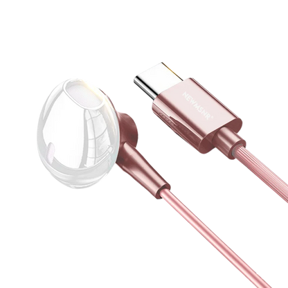 9D Stereo Type C&3.5mm Gaming Headsets Wired Earphones In-ear Headphones HiFi Bass Earphones for Samsung Earbud In Mic Handsfree