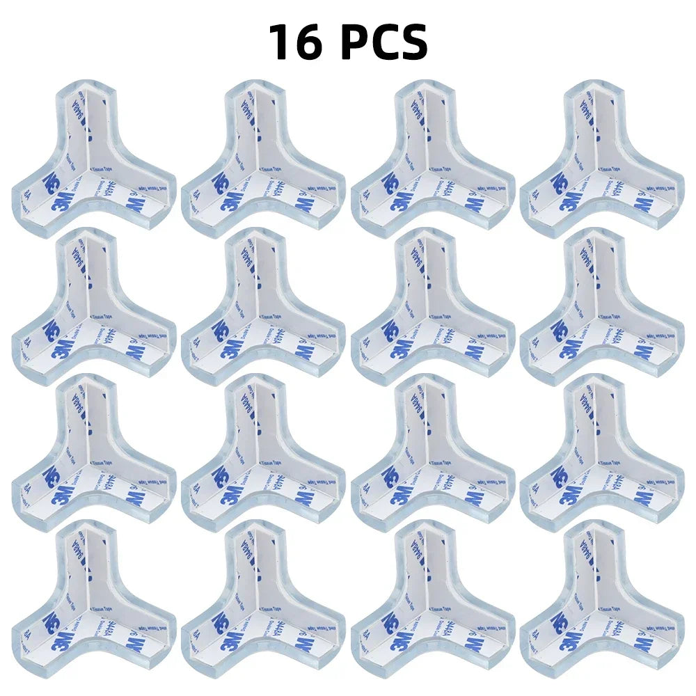 Baby Safety Silicone Table Corner Protector Transparent Edge Guards