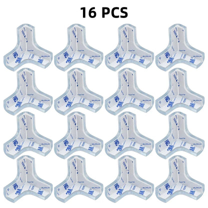 Baby Safety Silicone Table Corner Protector Transparent Edge Guards