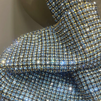 Luxury Designer Rhinestones Clutch Purse Bag for women
