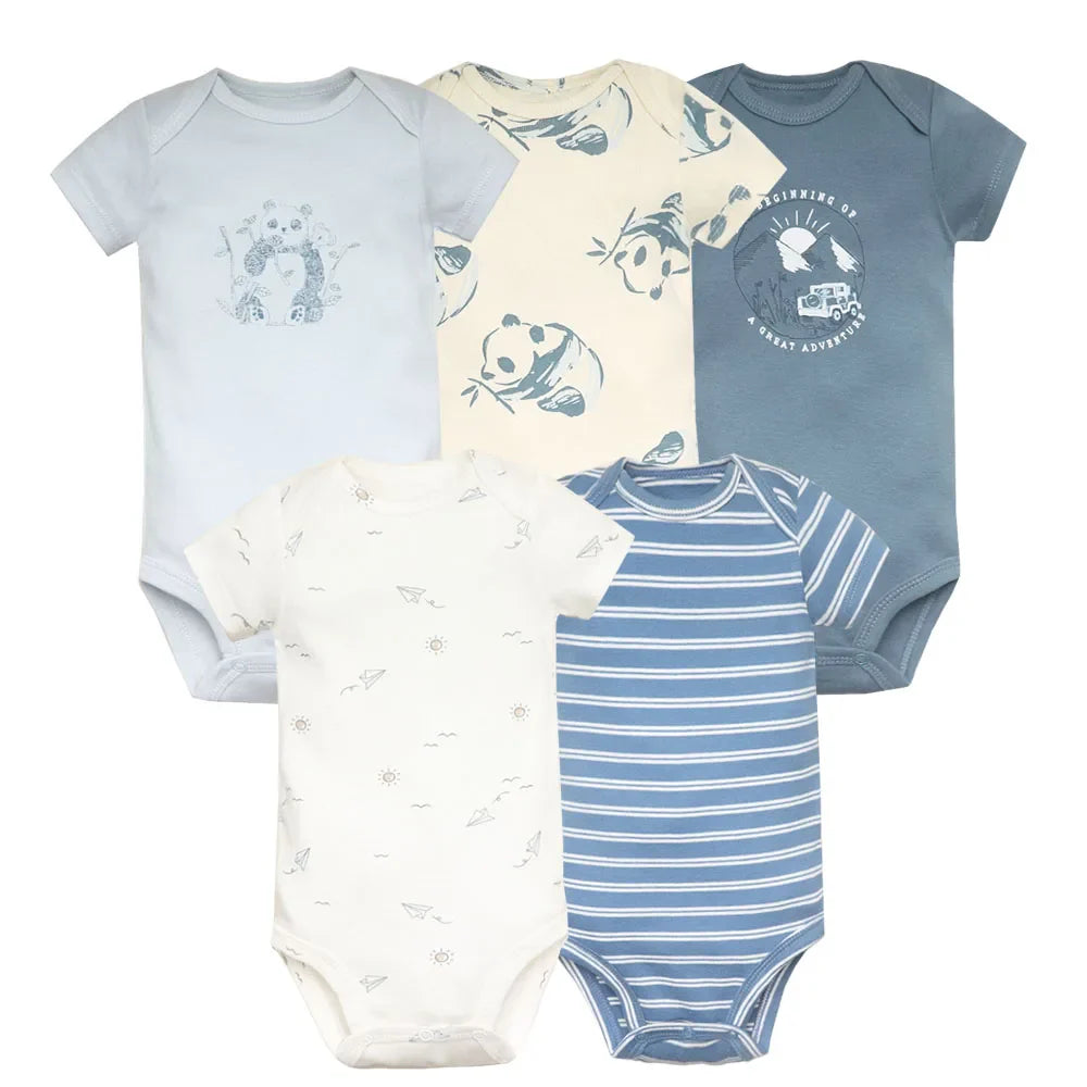 5pcs Fashion Baby Boys & Girls Jumpsuit