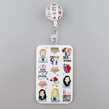 LB2290 Nurse Neck Strap Lanyards for ID Cards and Keys