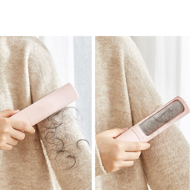 Pet hair removal brush