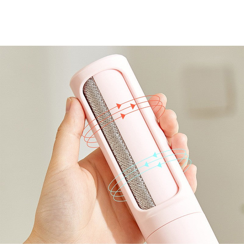 Pet hair removal brush