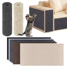 Self adhesive furniture protector for cats preventing couch scratches