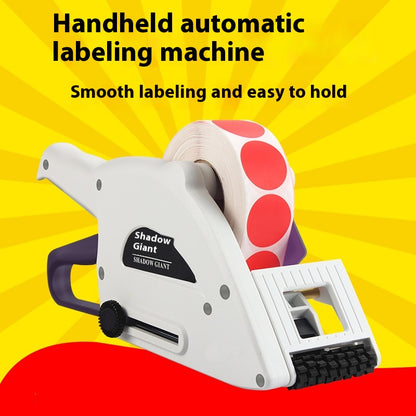 Self adhesive labeler