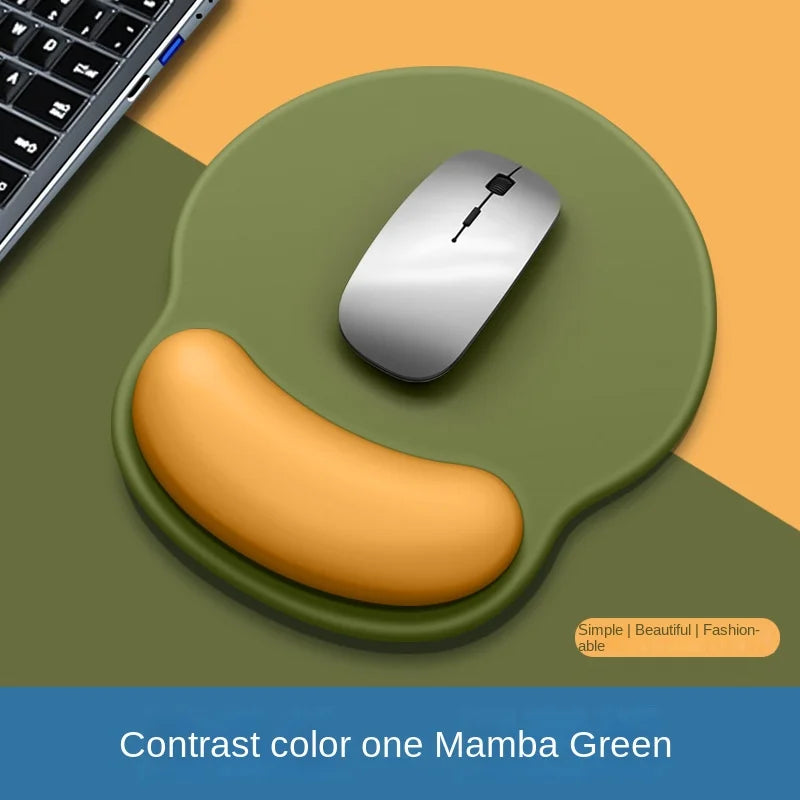 Gradient Mouse Pad with Logo - Female Wrist Support Silicone Pad