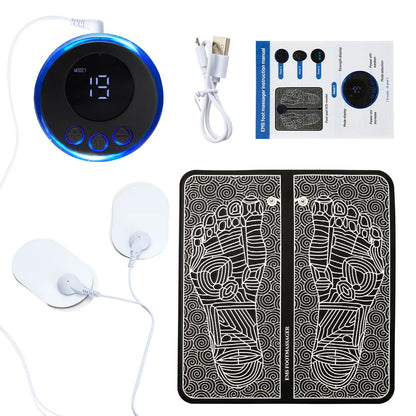 Mobile EMS Foot Massage Pad