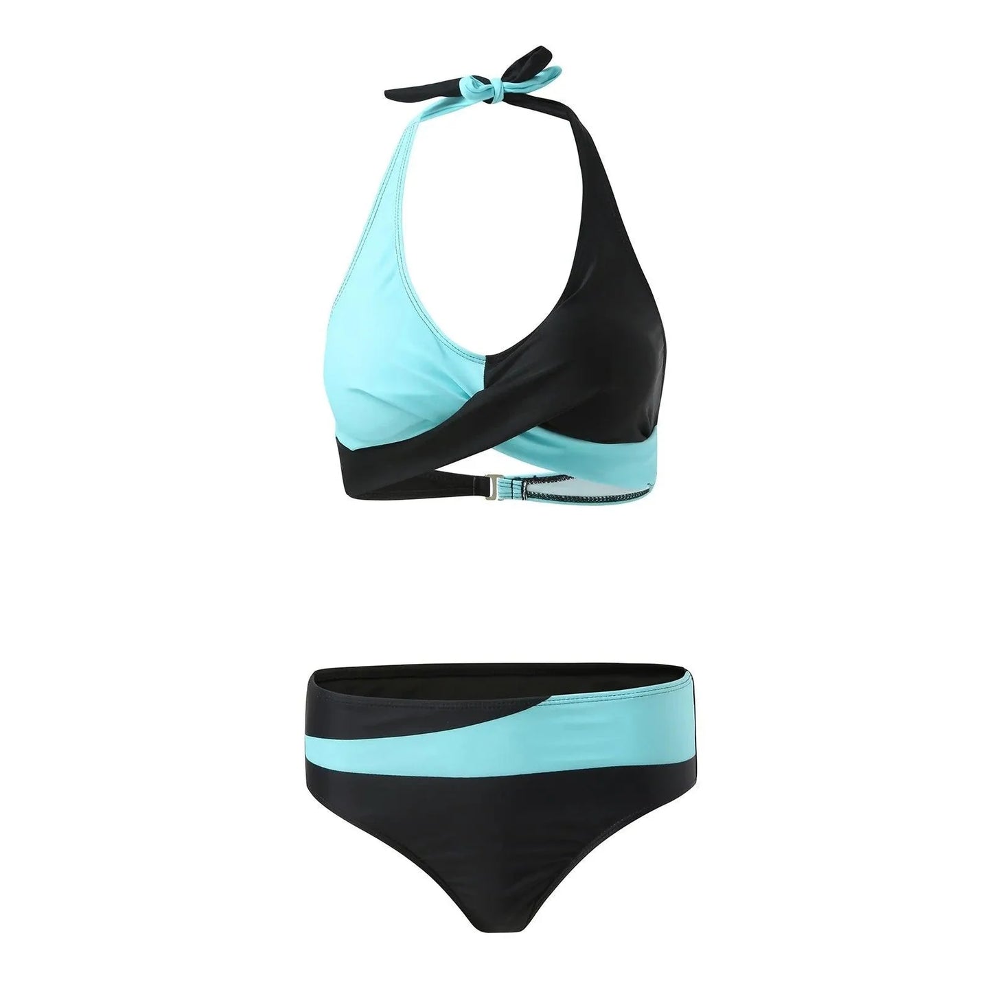 Women's Bikini High Waisted Two Pieces Swimsuit New Plus Size Comfortable Swimwear Brazilian Popular Bathing Suit купальник