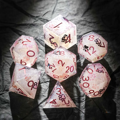 DND Resin Cat Dice Set 