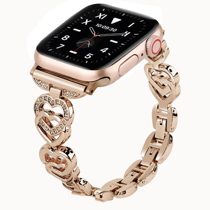 Venustus Heart Link Stainless Steel Strap