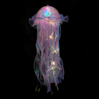 Jellyfish Lamp, Portable Flower Lamp, Girl Room Atmosphere Lamp, Bedroom Night Lamp, Home Decoration