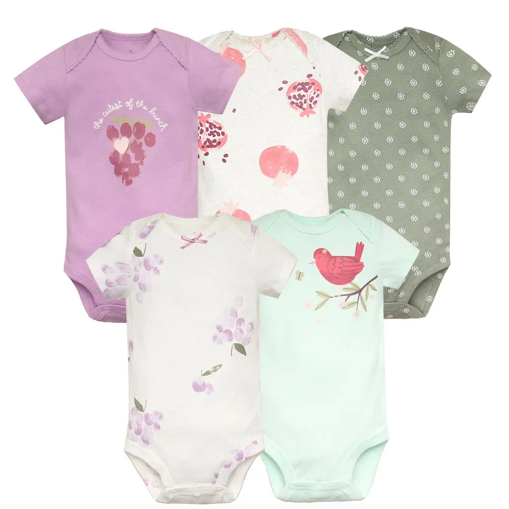 5pcs Fashion Baby Boys & Girls Jumpsuit