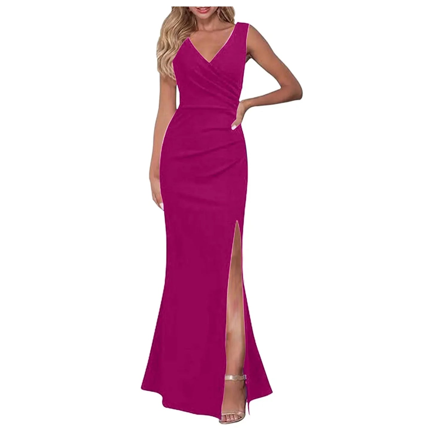 Sarlyn Long Sleeve Floral Maxi Dress - Elegant Casual Style
