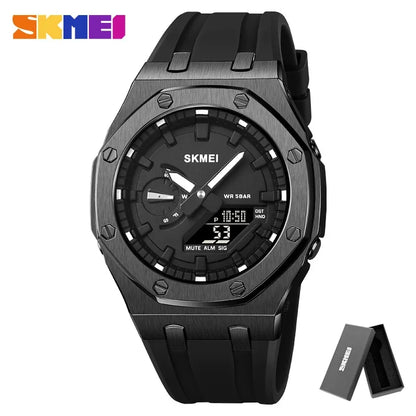 New Arrival 40mm Japan TMI VH88 Movt Sapphire Crystal Calendar 24 Hours 100M Waterproof Quartz Wristwatches for Men