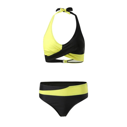 Women's Bikini High Waisted Two Pieces Swimsuit New Plus Size Comfortable Swimwear Brazilian Popular Bathing Suit купальник