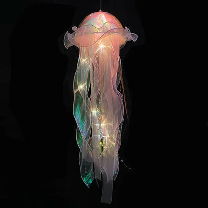 Jellyfish Lamp, Portable Flower Lamp, Girl Room Atmosphere Lamp, Bedroom Night Lamp, Home Decoration