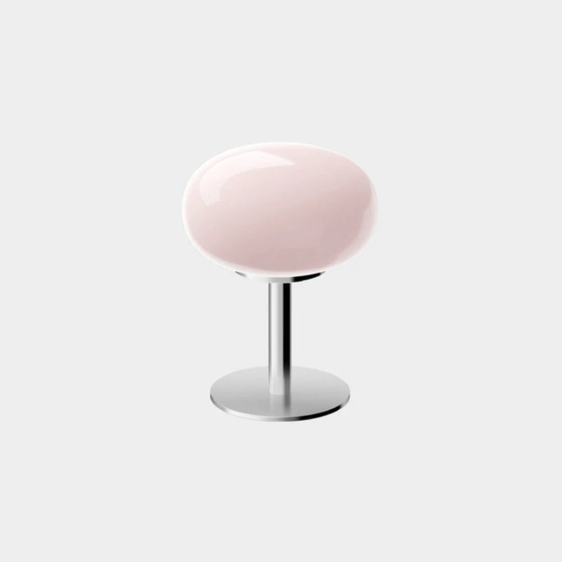 Macaron Retro Glass Table Lamp for Bedroom and Living Room