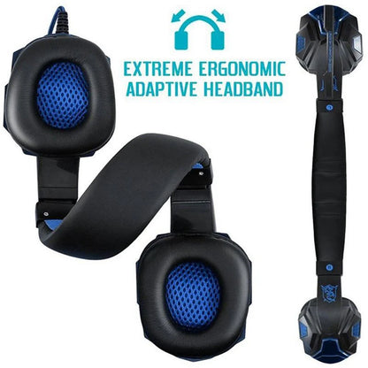 Wired PS4/PS5/Xbox/Smartphone/PC Gaming Headset – 120° Adjustable Gamer Headset with Noise Cancelling Microphone