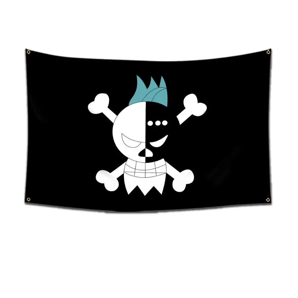 One Piece Jolly Roger Flags 🏴‍☠️ Decoration