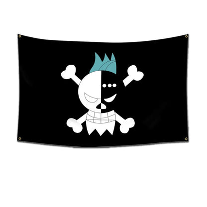 One Piece Jolly Roger Flags 🏴‍☠️ Decoration