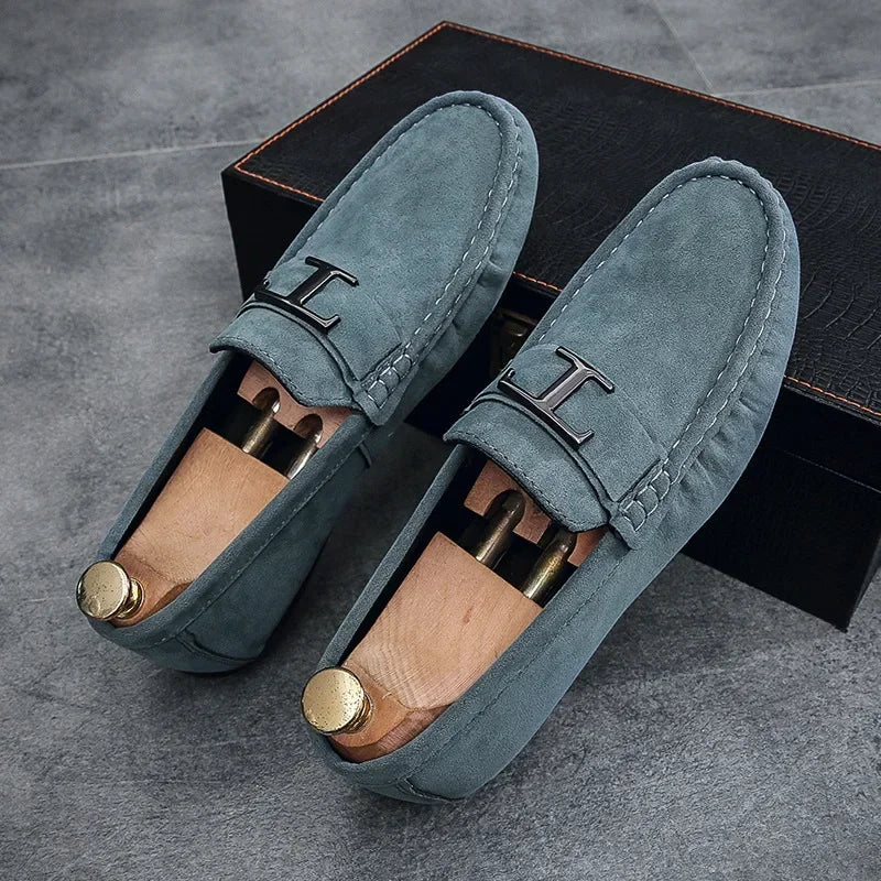 Gianni Soft Italian Suede Loafers