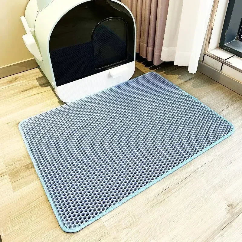 BABEECATS Double Layer EVA Pet Cat Litter Pad
