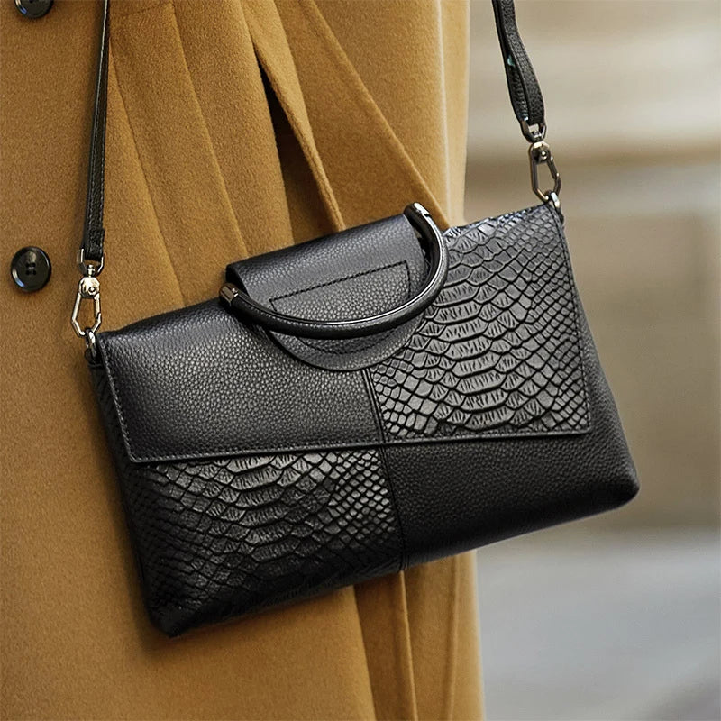 PU Synthetic Leather Women's Shoulder Crossbody Bag