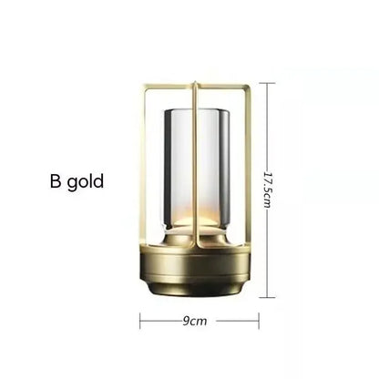 Cordless Table Lamp - Dimmable & Rechargeable Desk Light