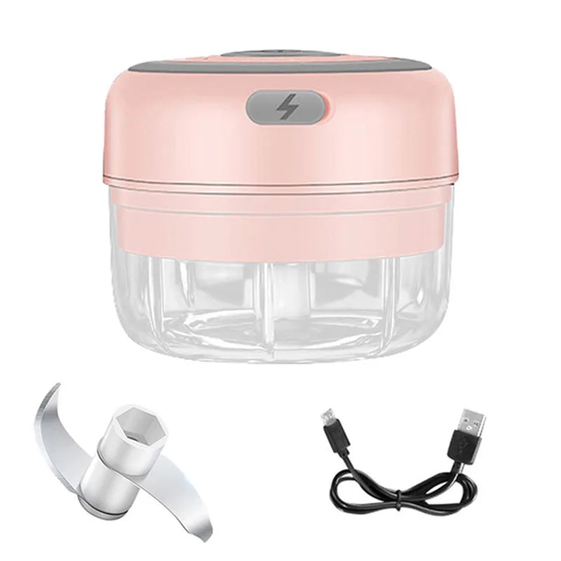 100/250ml Electric Garlic Masher Mini Chopper