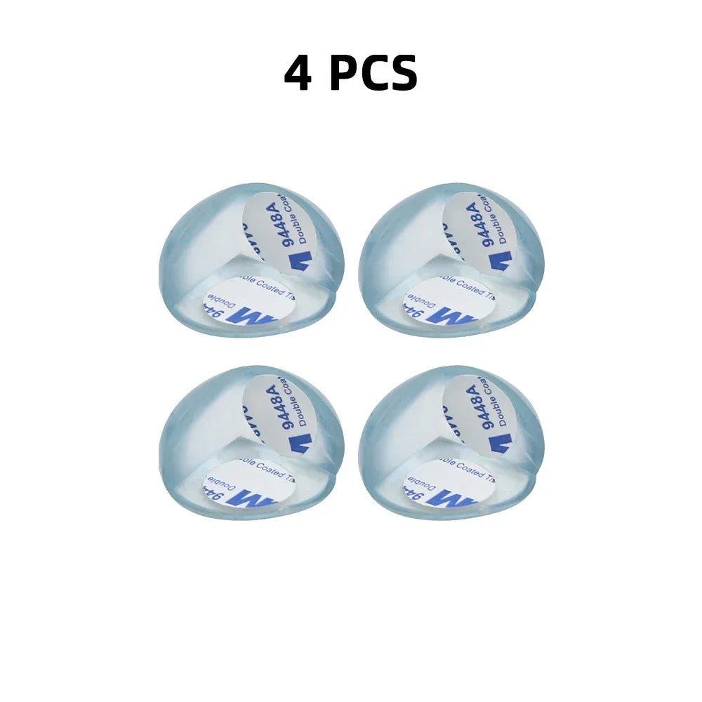 Baby Safety Silicone Table Corner Protector Transparent Edge Guards