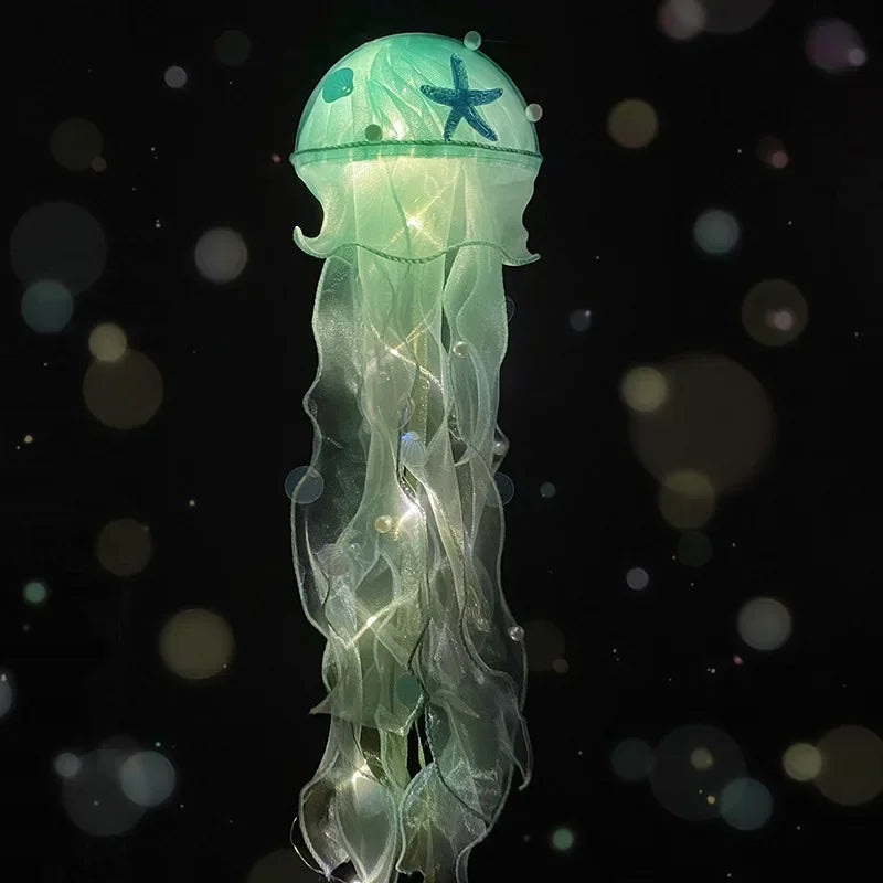 Jellyfish Lamp, Portable Flower Lamp, Girl Room Atmosphere Lamp, Bedroom Night Lamp, Home Decoration