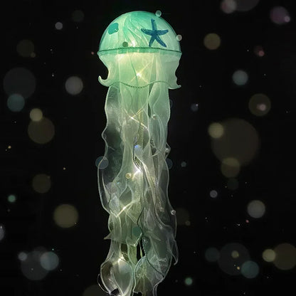Jellyfish Lamp, Portable Flower Lamp, Girl Room Atmosphere Lamp, Bedroom Night Lamp, Home Decoration