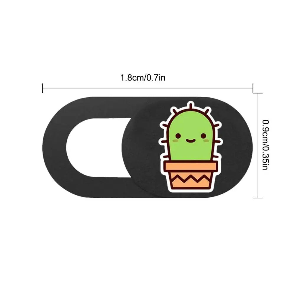 Webcam Cover Shutter Magnet Slider Plastic Camera Cover For IPad Tablet Web Laptop Pc Camera Mobile Phone Lenses Privacy Sticker
